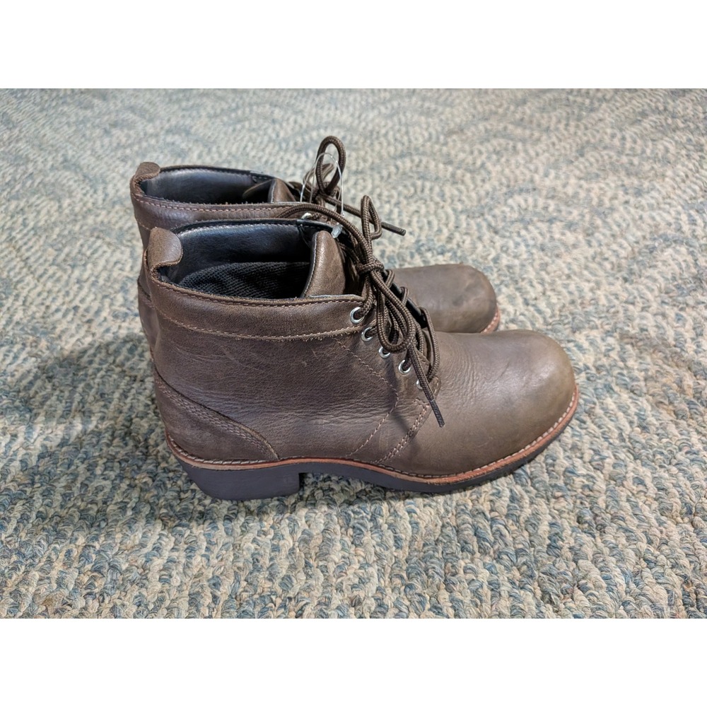 Worx by Red Wing Shoes Womens Brown Leather Work Boots 5120 EH Rated Size 6.5M